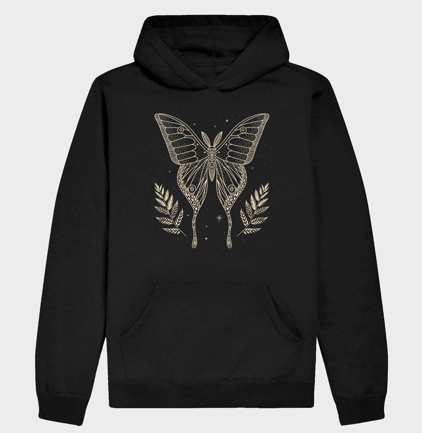 Moletom Hoodie - Borboleta Dourada