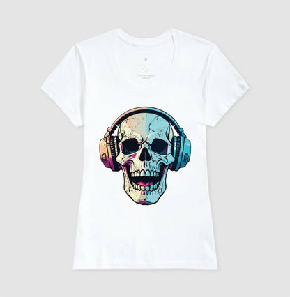 Baby Look - Caveira de Phone