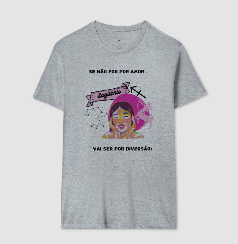 Camiseta - Sagitário Diversão Mulher