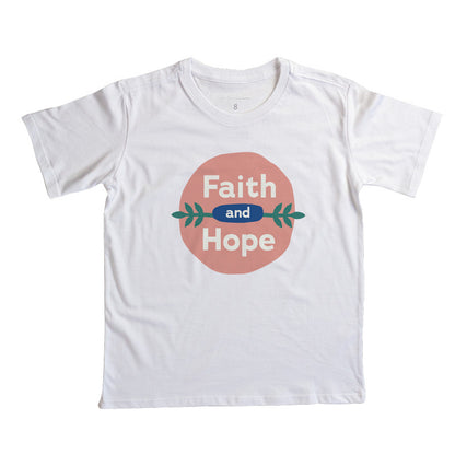 Camiseta Infantil - Faith and Hope