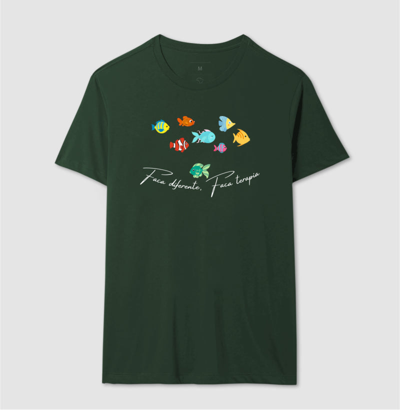 Camiseta - Terapia dos Peixes