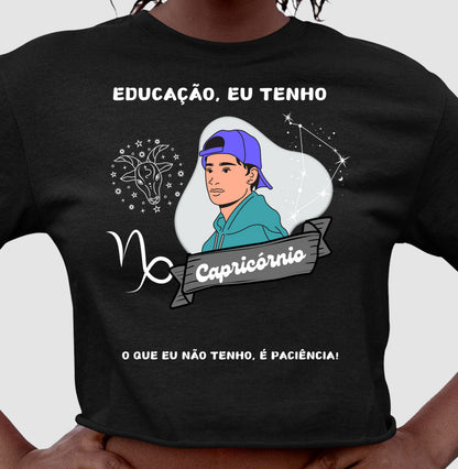 Cropped - Capricórnio Homem (Paciência)