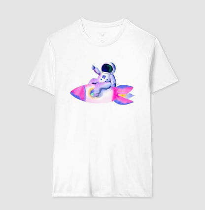 Camiseta - Astronauta na Nave