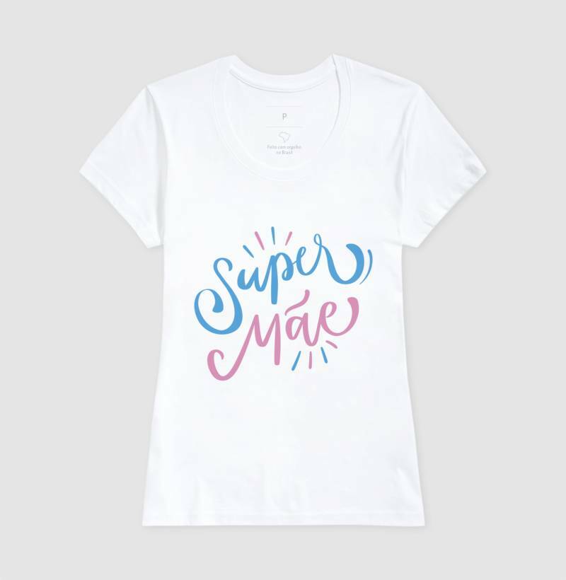 Baby Look - Super Mãe