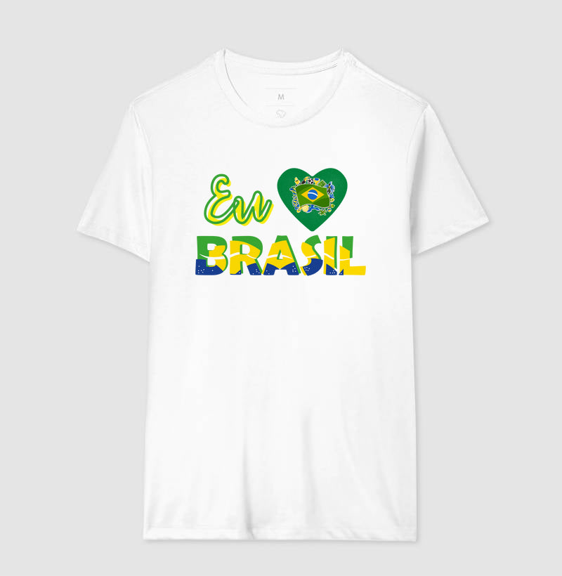 Camiseta - Eu amo Brasil