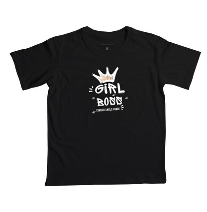 Camiseta Infantil - Girl Boss Helena