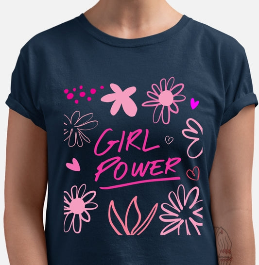 Camiseta - Girl Power Flávia