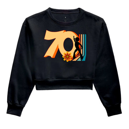 Moletom Cropped - 70's