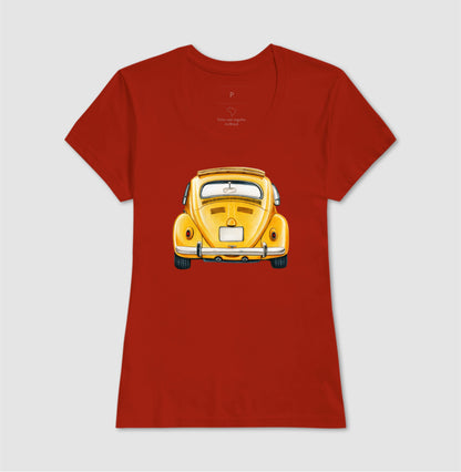 Baby Look - Fusca Amarelo