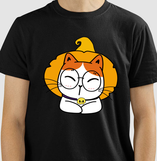 Camiseta - Gato de Chapéu