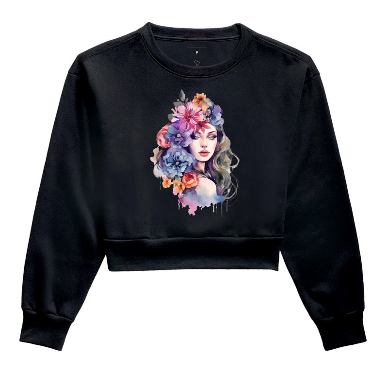 Moletom Cropped - Girl Power Estela