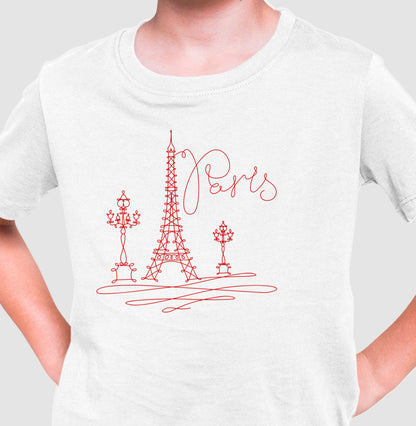 Camiseta Infantil - Paris