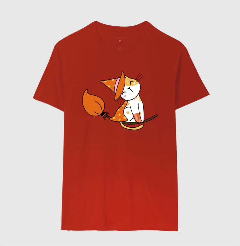 Camiseta - Gato de Vassoura