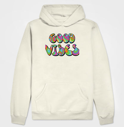 Moletom Hoodie - Good Vibes Retrô