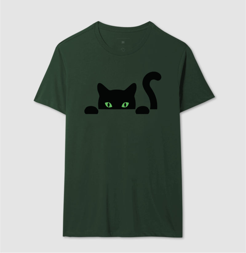 Camiseta - Gato Preto