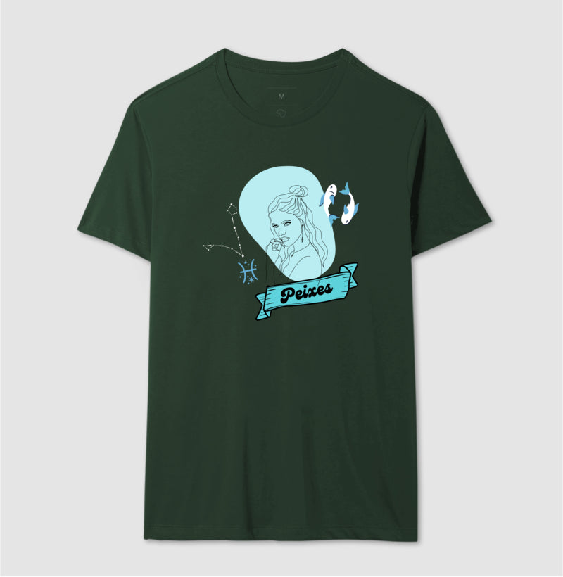 Camiseta - Peixes Mulher