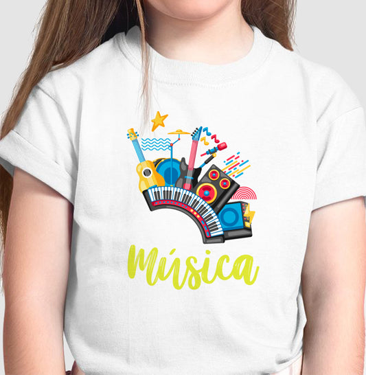 Camiseta Infantil - Música 2