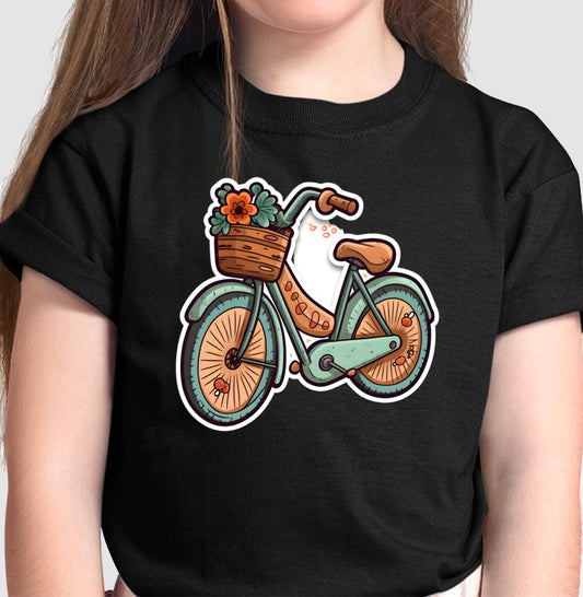 Camiseta Infantil - Bike Retrô