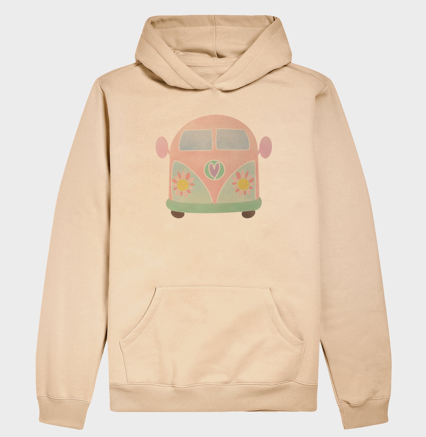 Moletom Hoodie - Kombi Rosa