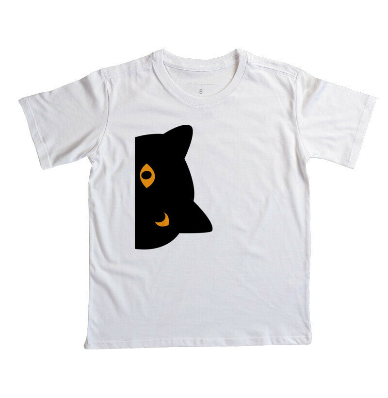 Camiseta Infantil - Black Cat