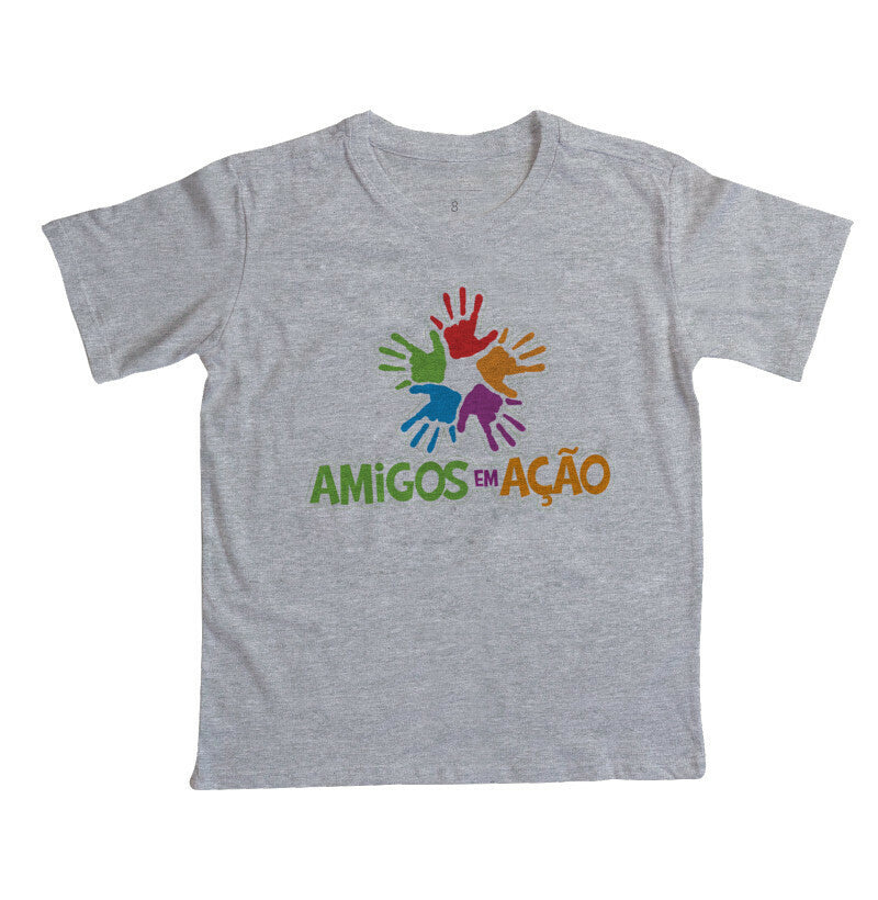 Camiseta Infantil - Amigos em Ação