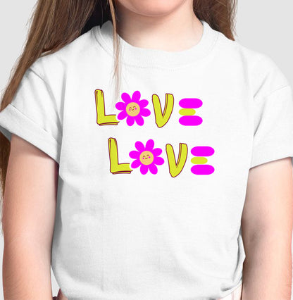 Camiseta Infantil - Love Love