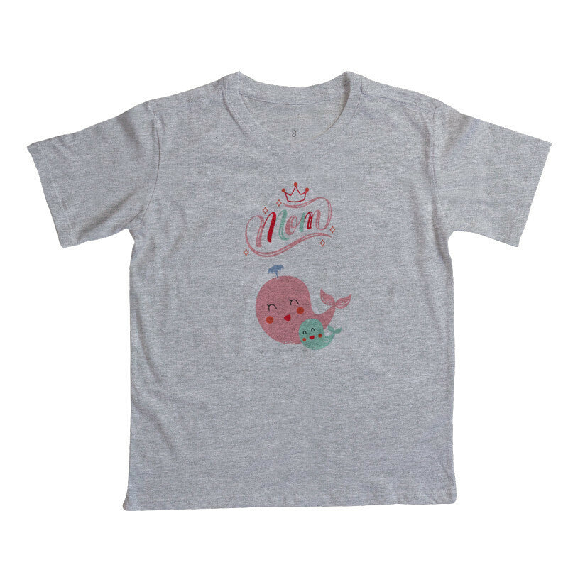 Camiseta Infantil - Mãe Cute