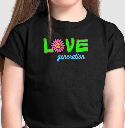 Camiseta Infantil - Love Generation