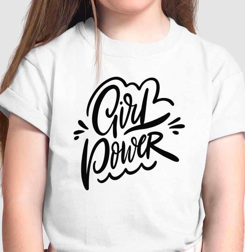 Baby Look Infantil - Girl Power Bianca