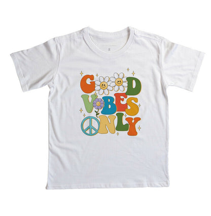 Camiseta Infantil - Good Vibes Only