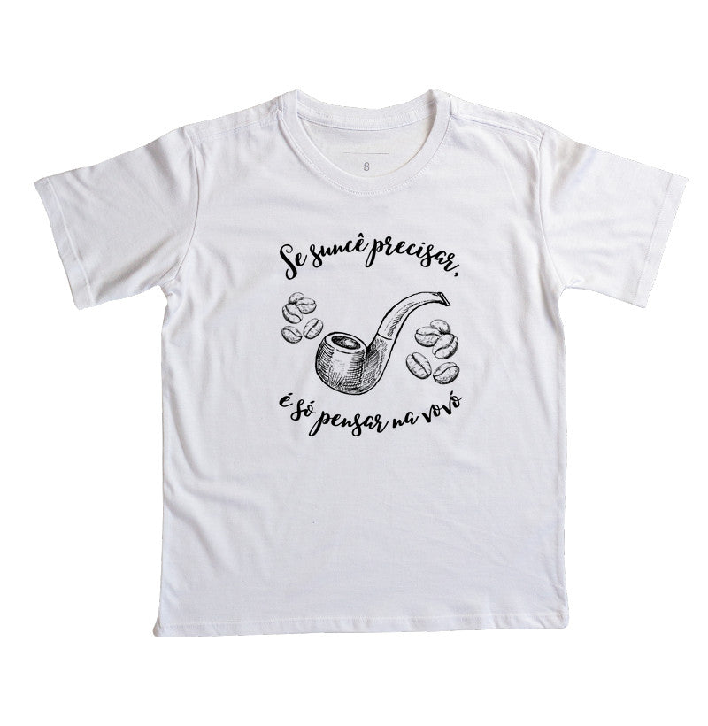 Camiseta Infantil - Preta Velha