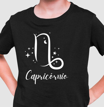 Camiseta Infantil - Capricórnio