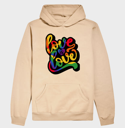 Moletom Hoodie - Love is Love