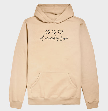 Moletom Hoodie - All We Need is Love