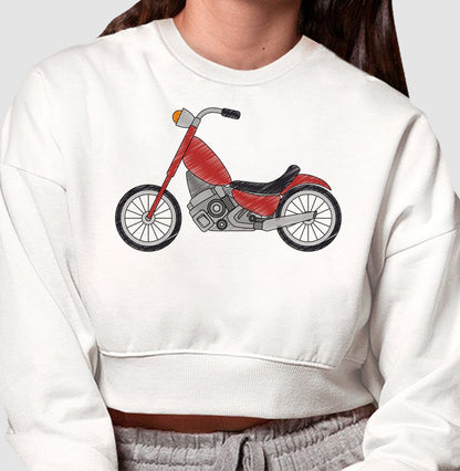 Moletom Cropped - Lambreta