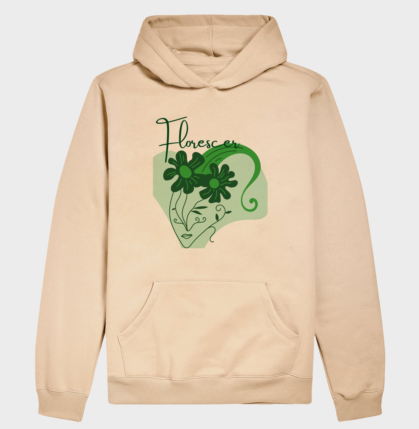 Moletom Hoodie - Girl Power Flor