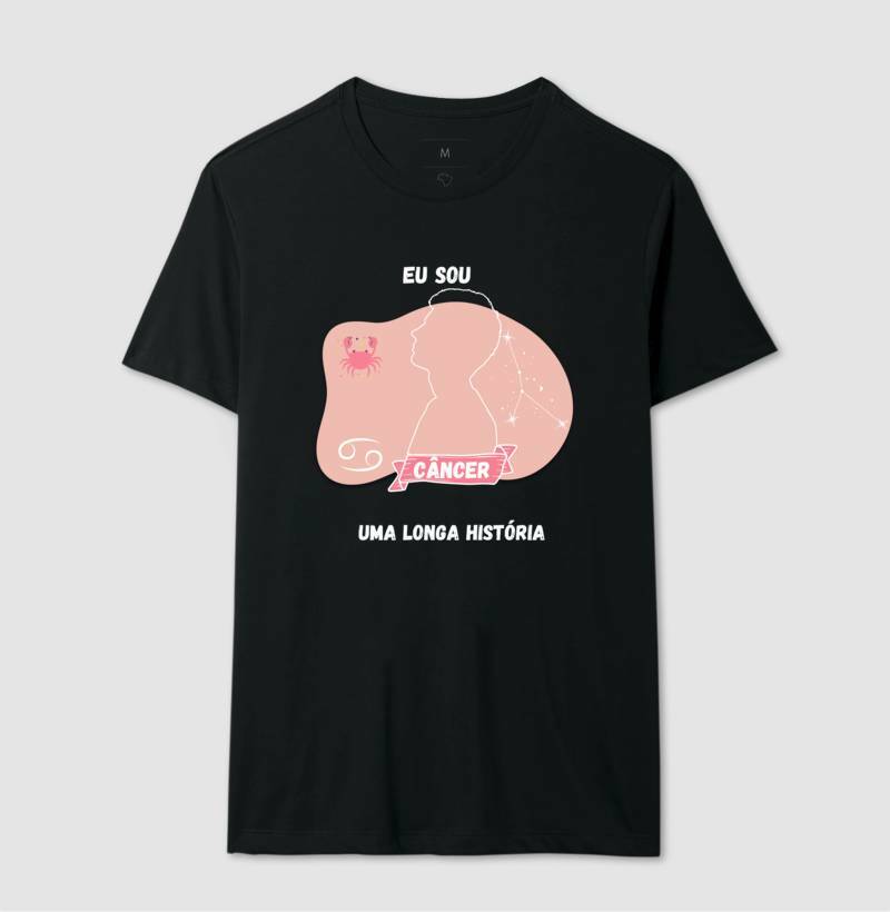 Camiseta - Signo de Câncer Homem (Eu sou)