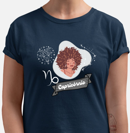 Camiseta - Capricórnio Mulher