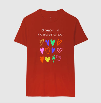 Camiseta - Estampa Amor