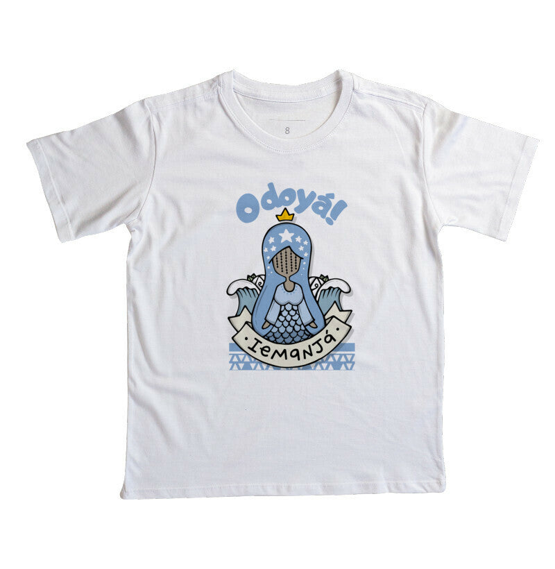 Camiseta Infantil - Odoyá Iemanjá