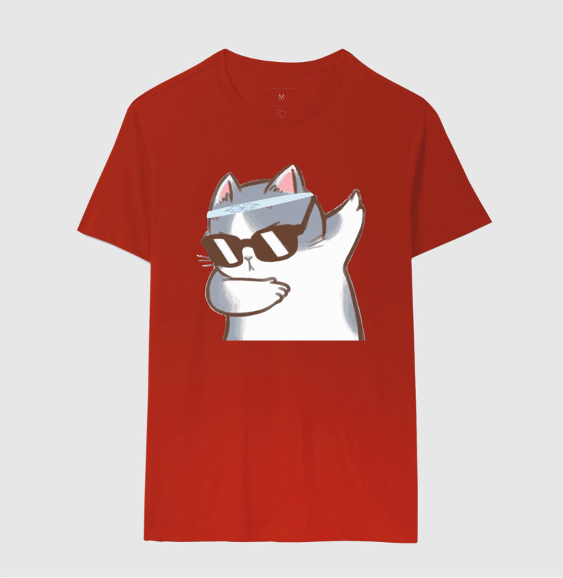 Camiseta - Gato Divertido