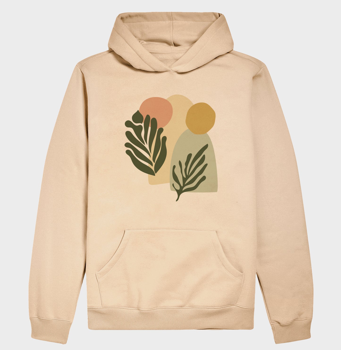 Moletom Hoodie - Meio Natural