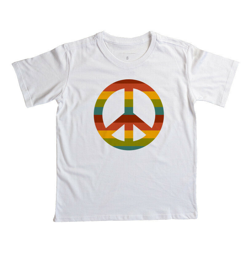 Camiseta Infantil - Símbolo da Paz