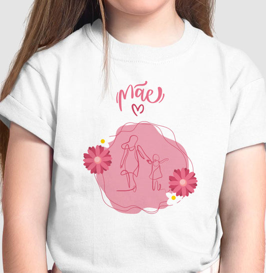 Camiseta Infantil - Mãe e Filha