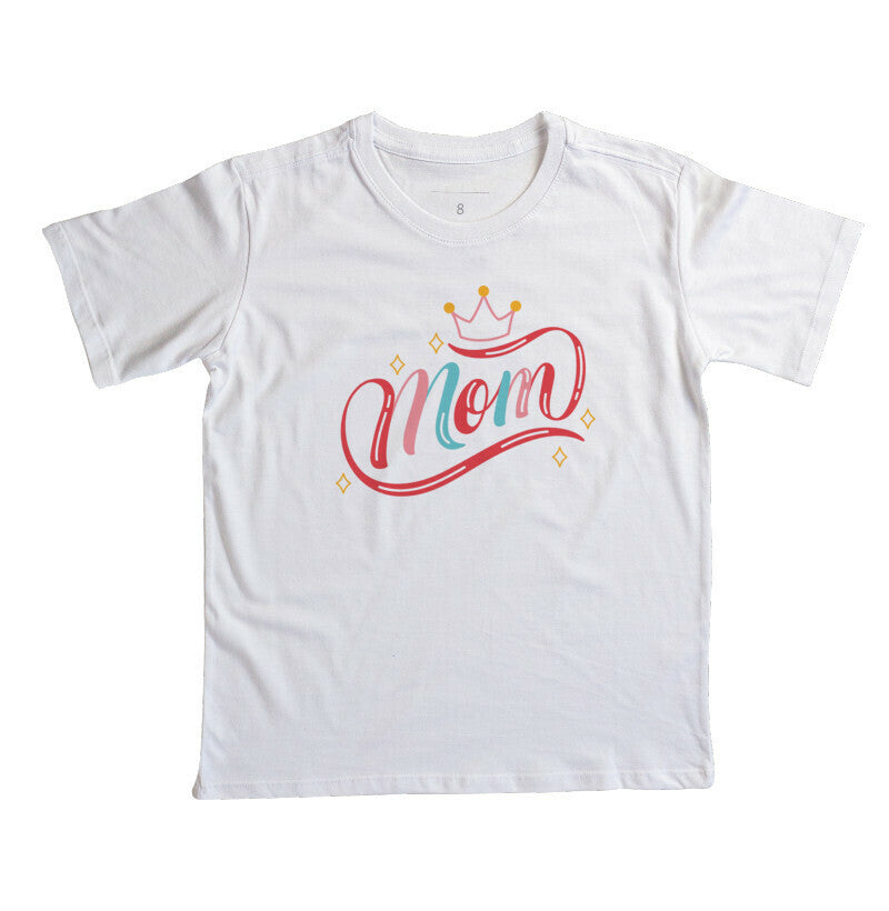 Camiseta Infantil - Mom Queen