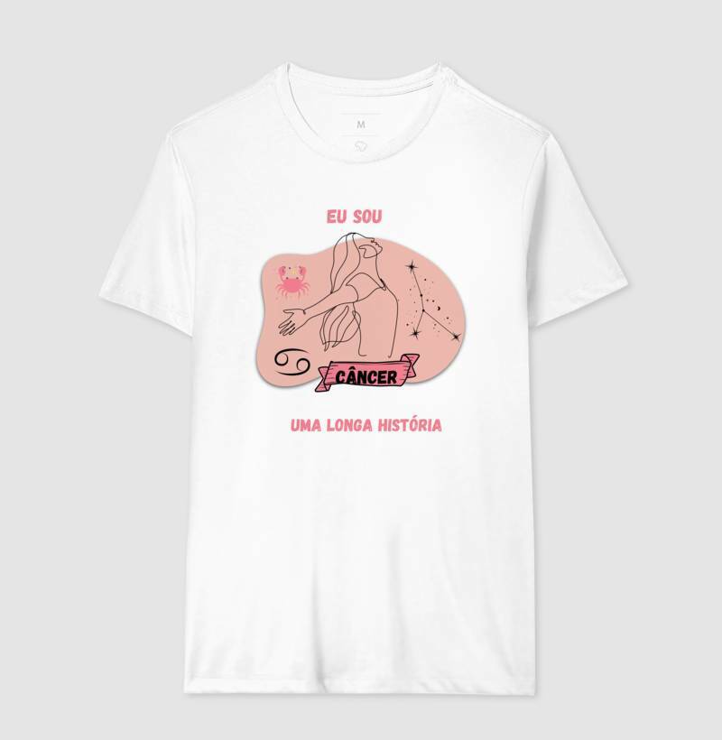 Camiseta - Signo de Câncer Mulher (Eu sou)