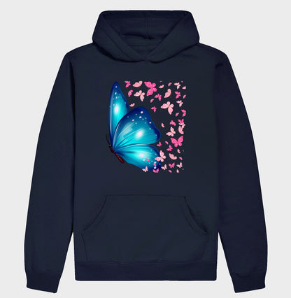 Moletom Hoodie - Borboleta Azul