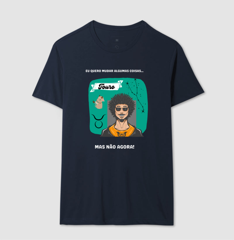 Camiseta - Touro Mudanças Homem