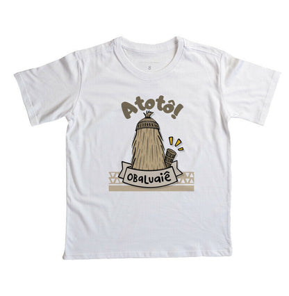 Camiseta Infantil - Atotô Obaluaiê