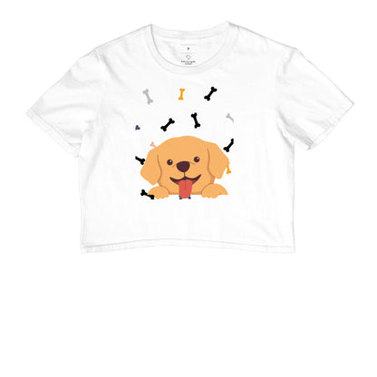 Cropped Cute - Dog Caramelo